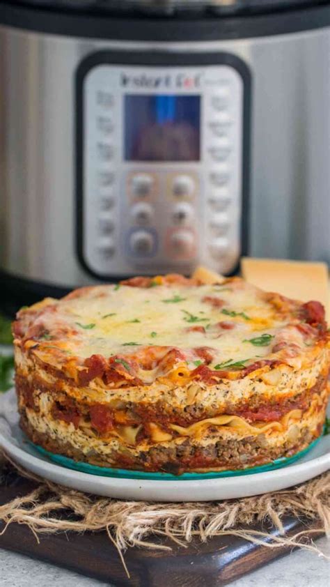 the ultimate instant pot lasagna [video] sweet and savory meals