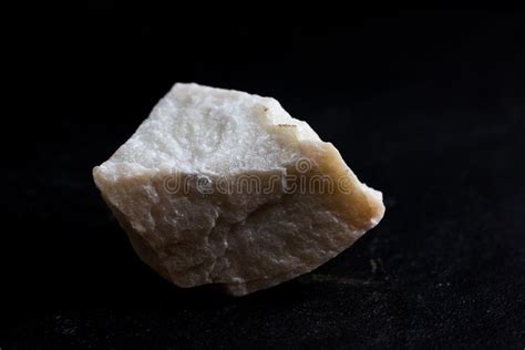 Raw Dolomite Stone On Dark Background Stock Image Image Of Natural