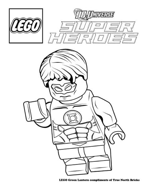 Get the best deals on lego green lantern complete sets & packs. Coloring Page - Green Lantern - True North Bricks | Lego ...