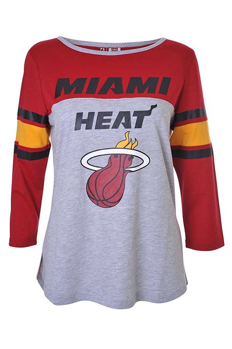 Miami heat youth short sleeve possession dritek $22.00. Miami Heat Retro Jersey Womens Premium Long Sleeve Tee ...