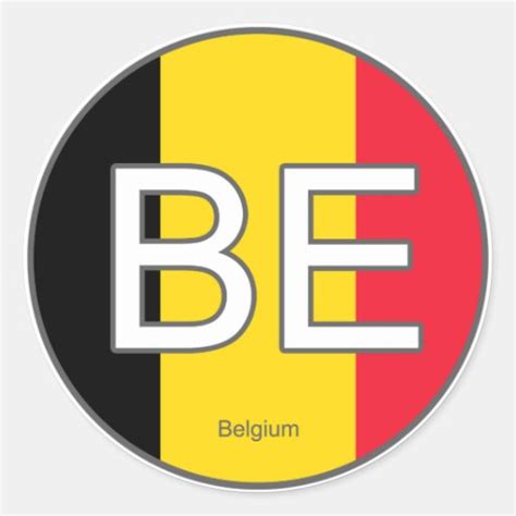 Belgium Euro Sticker Zazzle