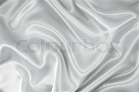 White Satin Fabric Stock Image Colourbox