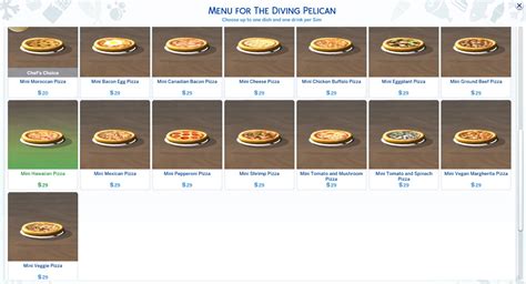 My Sims 4 Blog 15 Mini Pizzas For Restaurants And Home Custom Food