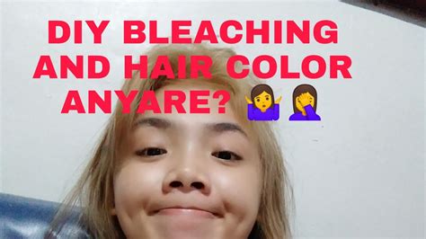 That is, unless you bleach it over and over. DIY BLEACHING AT HAIR COLOR RESULT (EPEKTIB NGA BA)? - YouTube