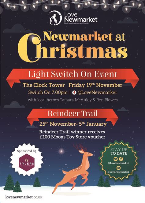 Christmas Switch On In Newmarket Friday 19th November Discover