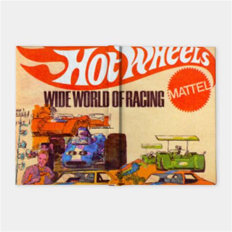 Hot Wheels Vintage Wide World Of Racing Poster Hot Wheels