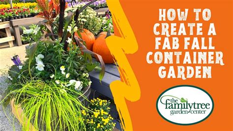 How To Create A Fab Fall Container Garden Youtube