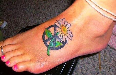 Pin By Road Less Traveled On Tattoo Hippie Tattoo Peace Sign Tattoos