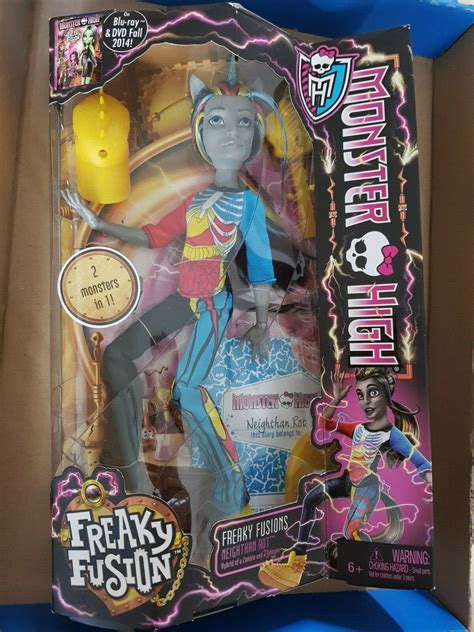 Monster High 2013 Freaky Fusions Neighthan Rot Hybrid Boy Doll BNIB EBay