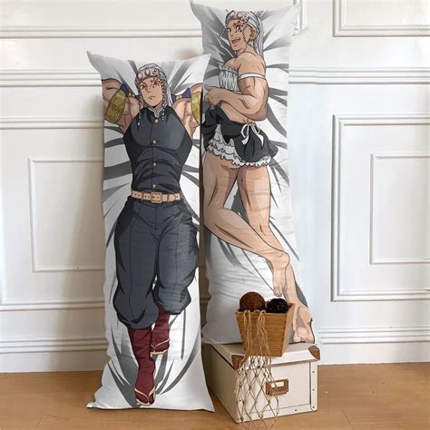 Demon Slayer Tengen Uzui Body Pillow Cover V2, Dakimakura Hugging Body
