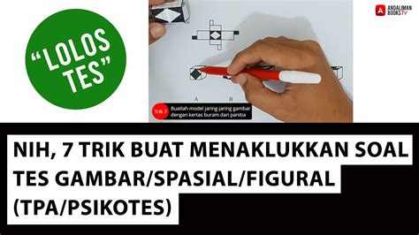 Nih 7 Trik Buat Menaklukkan Soal Tes Gambarspasialfigural Tpa