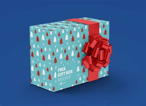 gift box packaging mockup psd set good mockups