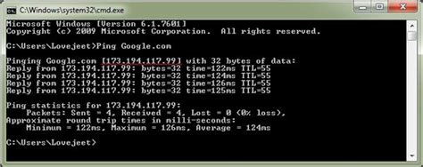 Find The Ip Address Of A Website Using Command Prompt On Windows