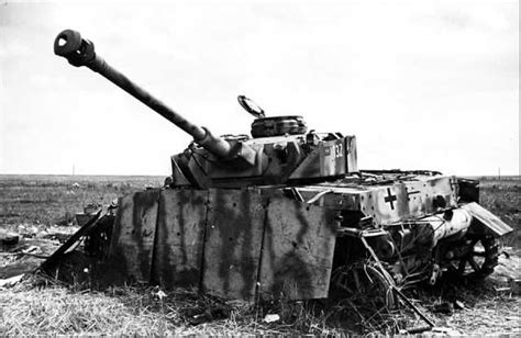 Pzkpfw Iv Ausf G Destroyed By The Red Army Near Kursk 1943 War Tank