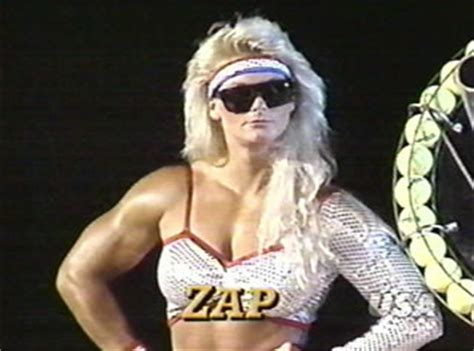 Raye hollitt (born april 17, 1964) is an american actress and female bodybuilder, also known by her stage name zap, one of the original cast members of american gladiators. Gladiators