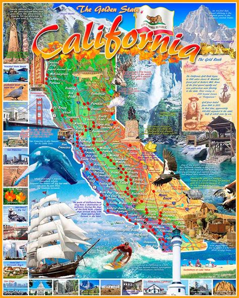 Map Of California For Kids Maping Resources