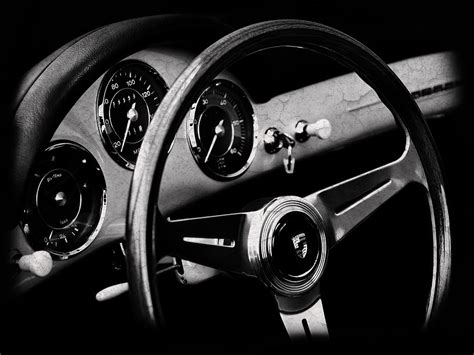 Porsche 356 Interior Photograph By Mark Rogan Fine Art America