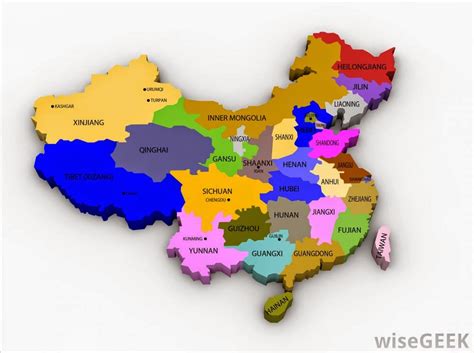 Printable Map Of China