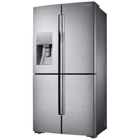 Shop french door refrigerators at ajmadison.com from top brands. Samsung RF56J9040SR French Style RF9000 4 Door Fridge ...