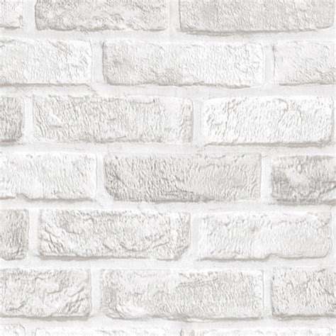 White Brick Wall Paper Korean Wallpaper