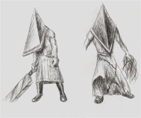 Pyramid Head Sketches By Yoshiokun13 On Deviantart