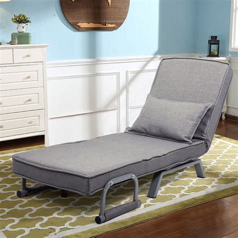 Veryke Sofa Bed Floor Chair Recliner Chair Adjustable Folding Lazy