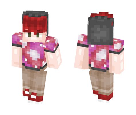 Download Red Galaxy Boy Minecraft Skin For Free Superminecraftskins