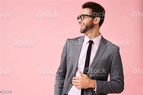 Laughing Guy In Suit Stock Photo Download Image Now Laughing Men
