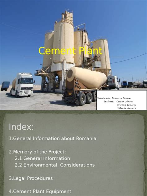 Cement Plant | Building Materials | Chemistry | Free 30-day Trial | Scribd
