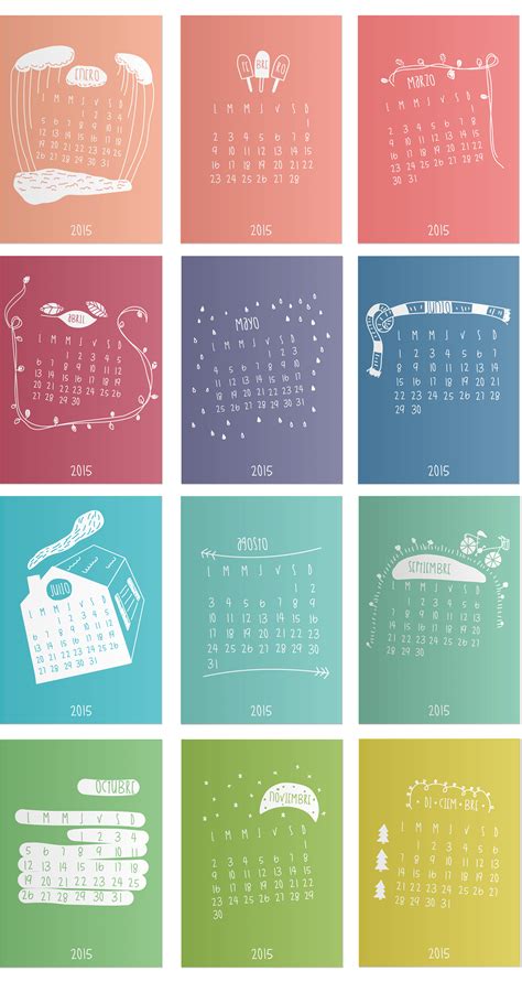 2015 Calendar On Behance