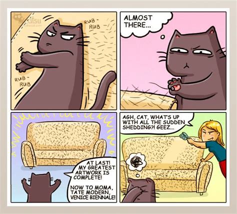 101 Comics That Purrfectly Capture Life With Cats Artofit