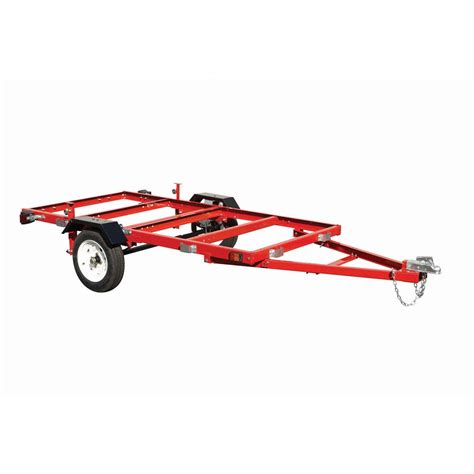 The trailer holds a 2,000 pound capacity. HAUL-MASTER 1720 Lb. Capacity 48 In. X 96 In. Super Duty Folding Trailer - Item 62671 / 62647 ...