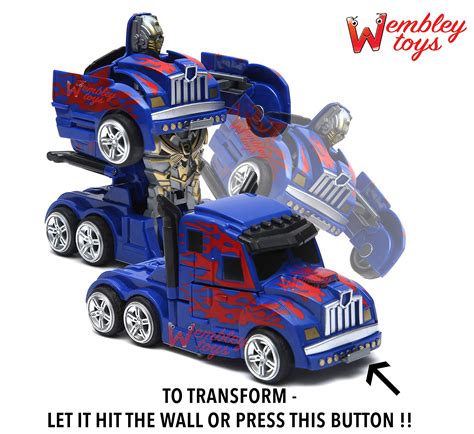 Buy Wembley Toys Friction Optimus Prime Bumblebee Transformer Toy