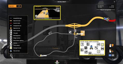 New Icons For The Map And Gps Mod Euro Truck Simulator 2 Mods