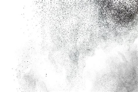 Black Powder Splatter Backgrounddust Particles Texture Stock Photo