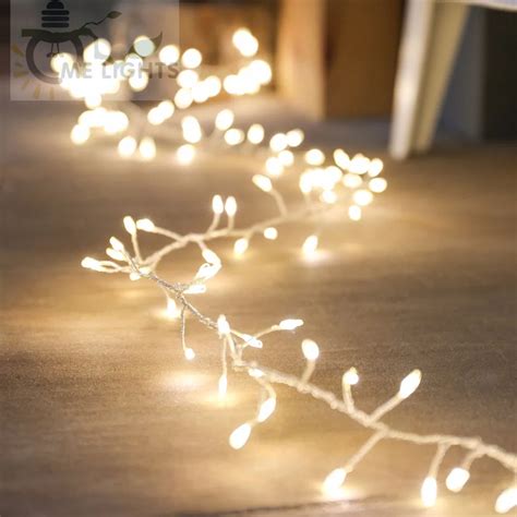 Led Cluster String Lights 10 Meters 300 Led Copper Fairy Party Lights