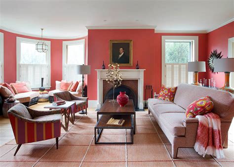 25 Red Living Room Designs Decorating Ideas Design Trends Premium