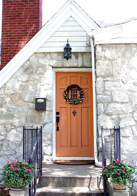 While you may be able to get to a burnt orange by adding red and yellow to. The Best Paint Colors for Your Front Door | Orange front ...