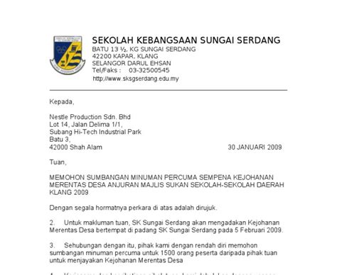 Maybe you would like to learn more about one of these? Surat Rasmi Aduan Gangguan Elektrik - Gong Syimi