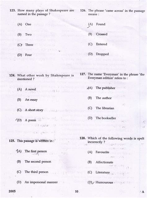 Identify and interpret explicit and implicit information and. KTET Category II Part 3 English Question Paper with ...