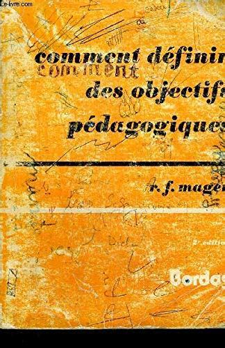 9782040033453 Comment Definir Des Objectifs Pedagogiques French