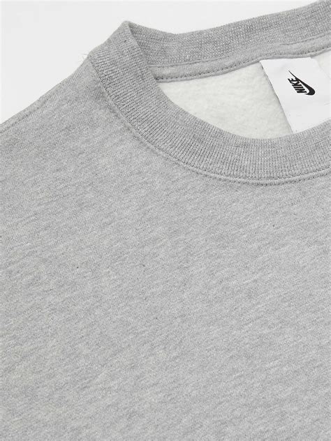 Nike Solo Swoosh Cotton Blend Jersey Sweatshirt For Men Mr Porter
