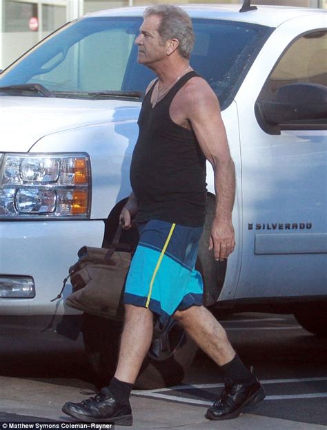 Mel Gibson Shows Off His Muscular Arms After Spending Two Hours Pumping