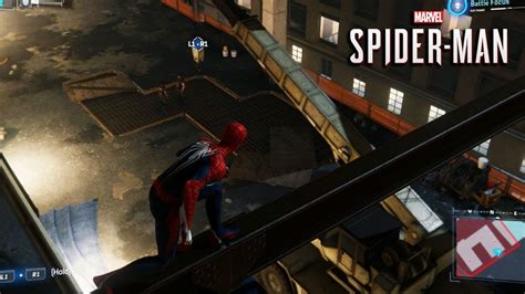 Marvels Spider Man Ps4 Insomniac Suit Web Swinging Stealth Take