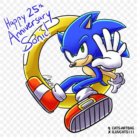 Anniversary Birthday Sonic Mania Drawing Fan Art Png 894x894px