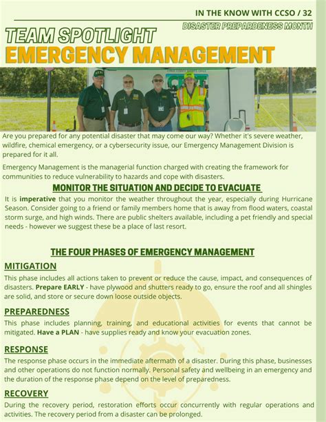 CCSO's latest news for you