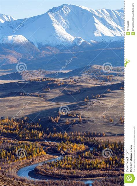 Altai Mountains Chuya Ridge West Siberia Stock Photo Image Of