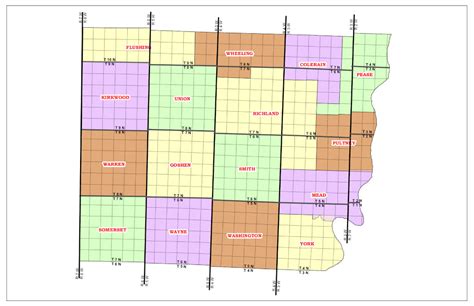 Township Map Belmont County Recorder