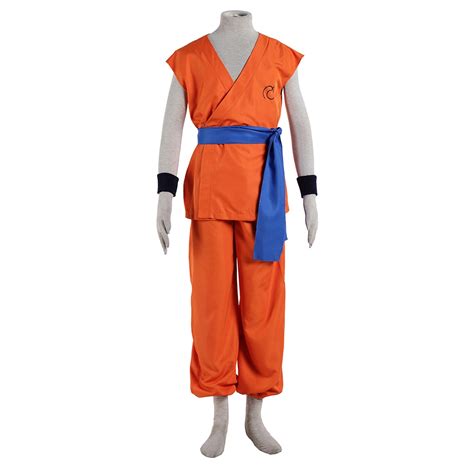 Brdwn Dragon Ball Childrens Son Goku Cosplay Costume Kamehameha Kungfu
