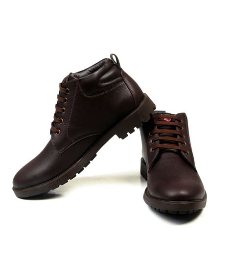 Mens Boots Brown Leather Casual Boot Buy Mens Boots Brown Leather